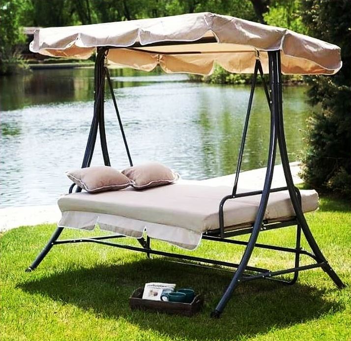 تاب ویلایی دونفره تخت شو سایبان دار (کد 301)